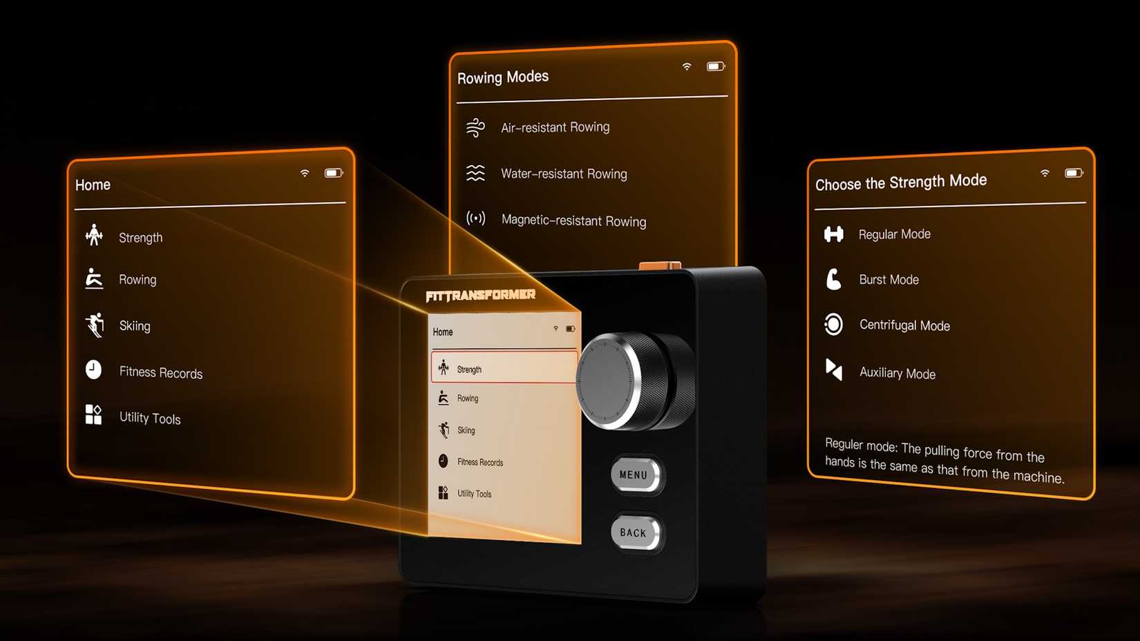 ميزات FitTransformer الذكية