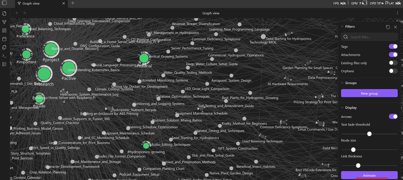 دماغي الثاني في Obsidian