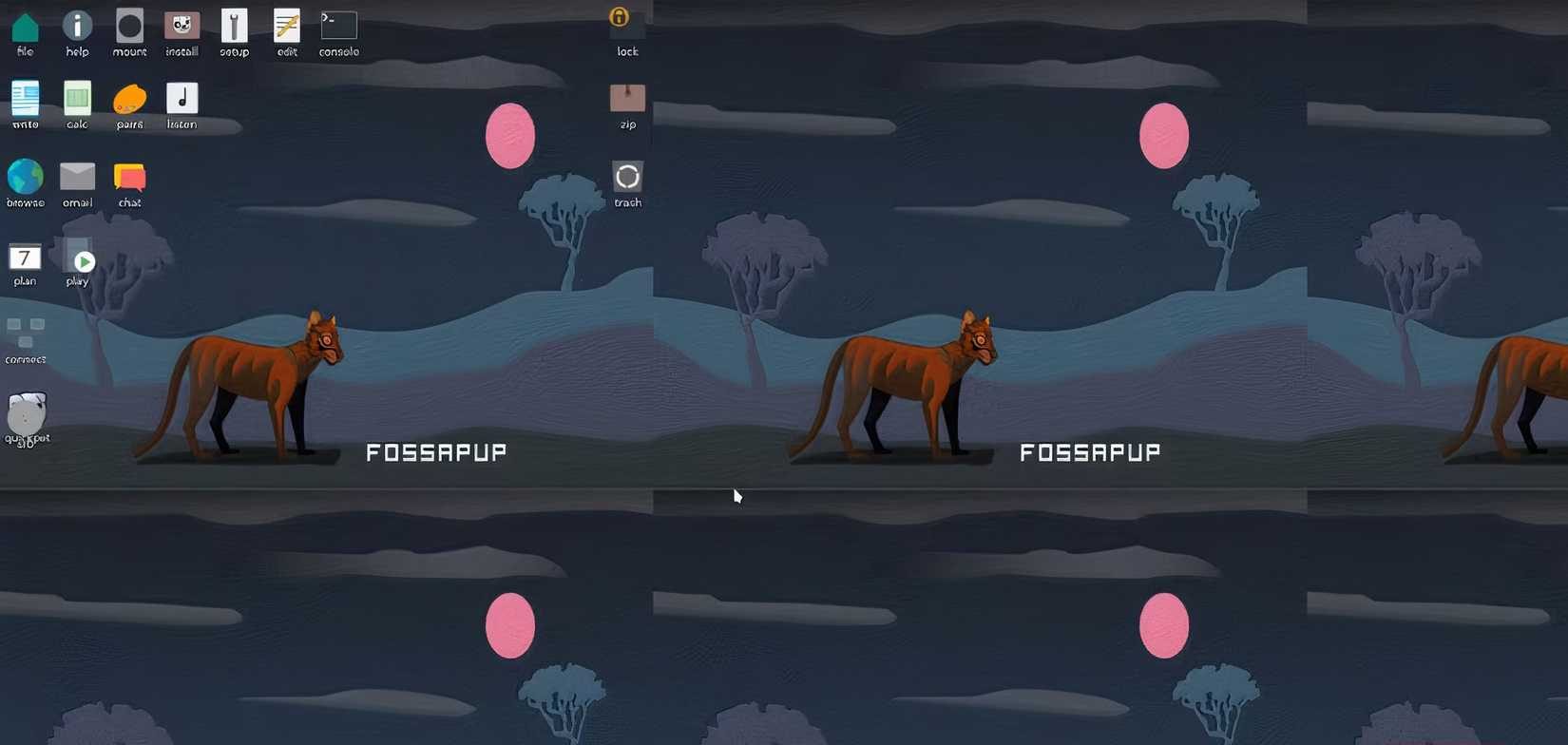 Puppy Linux tiny distribution.