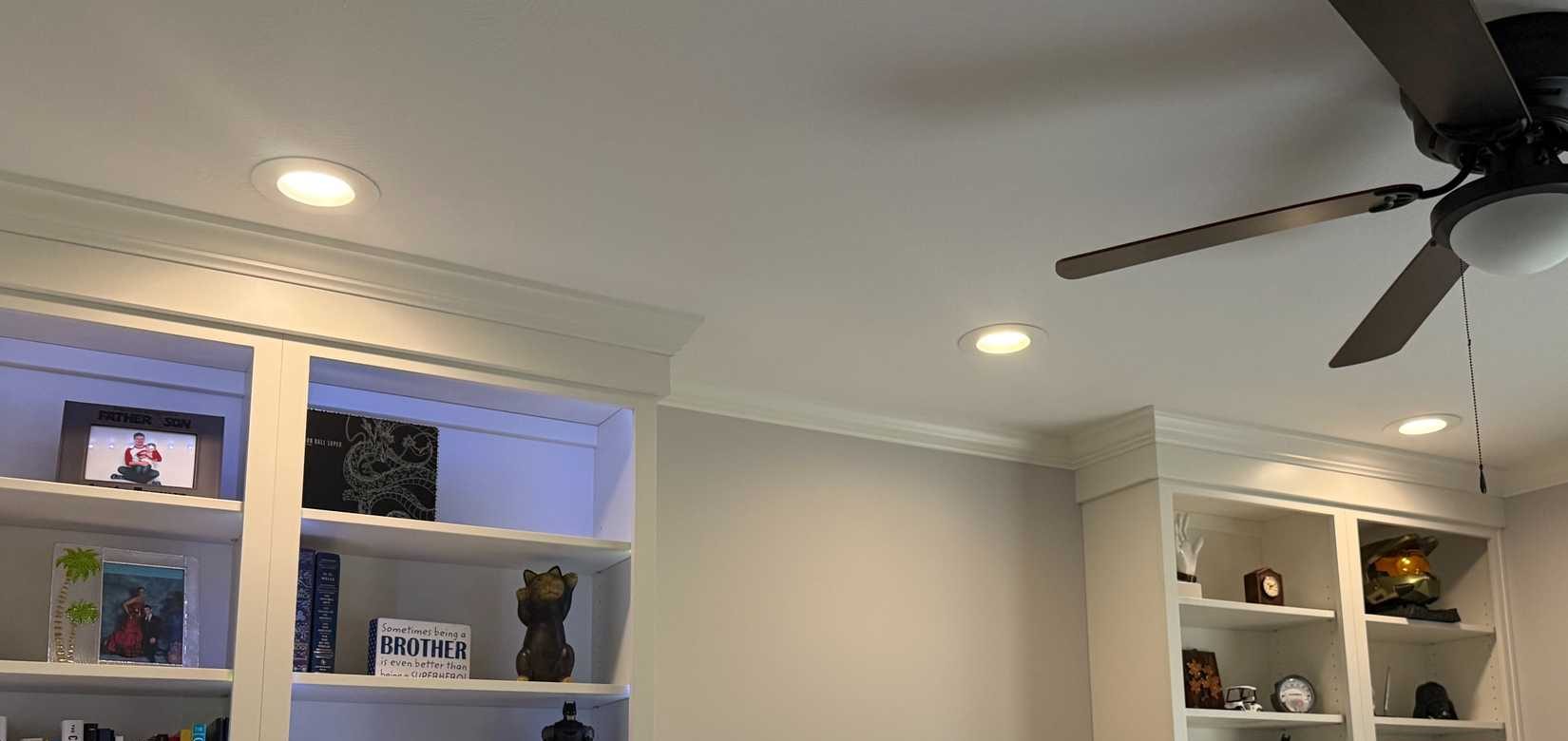 أضواء ذكية مُبدَّلة مُعتَّمة في مكتب