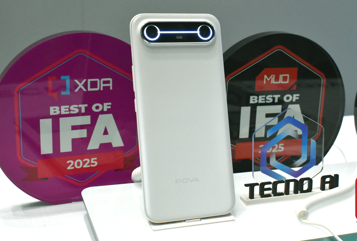 tecno slim smartphone at ifa 2025.