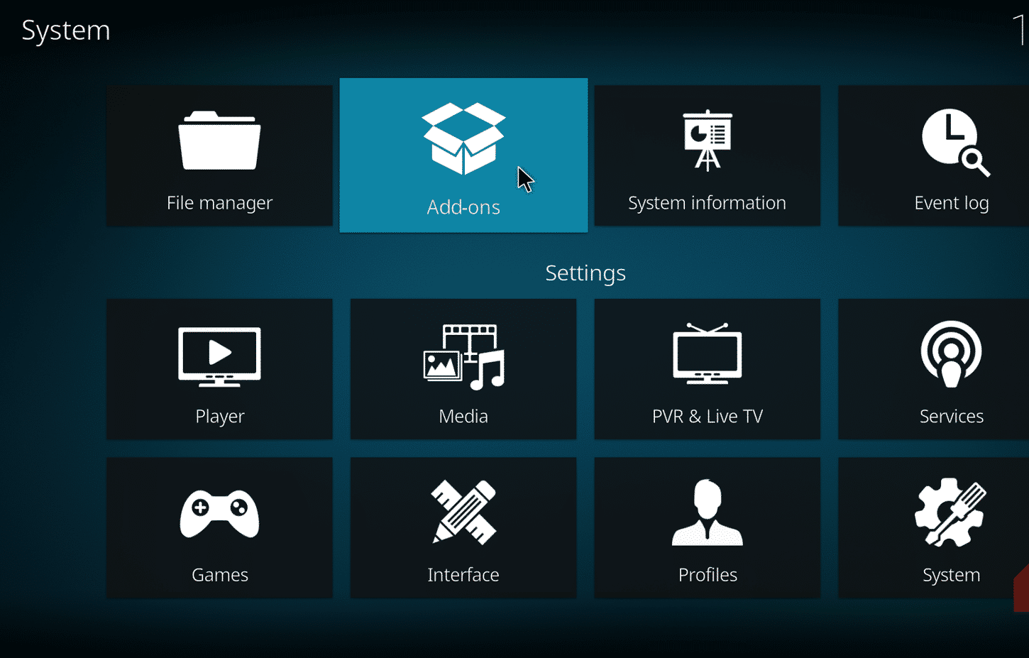 Kodi add-ons