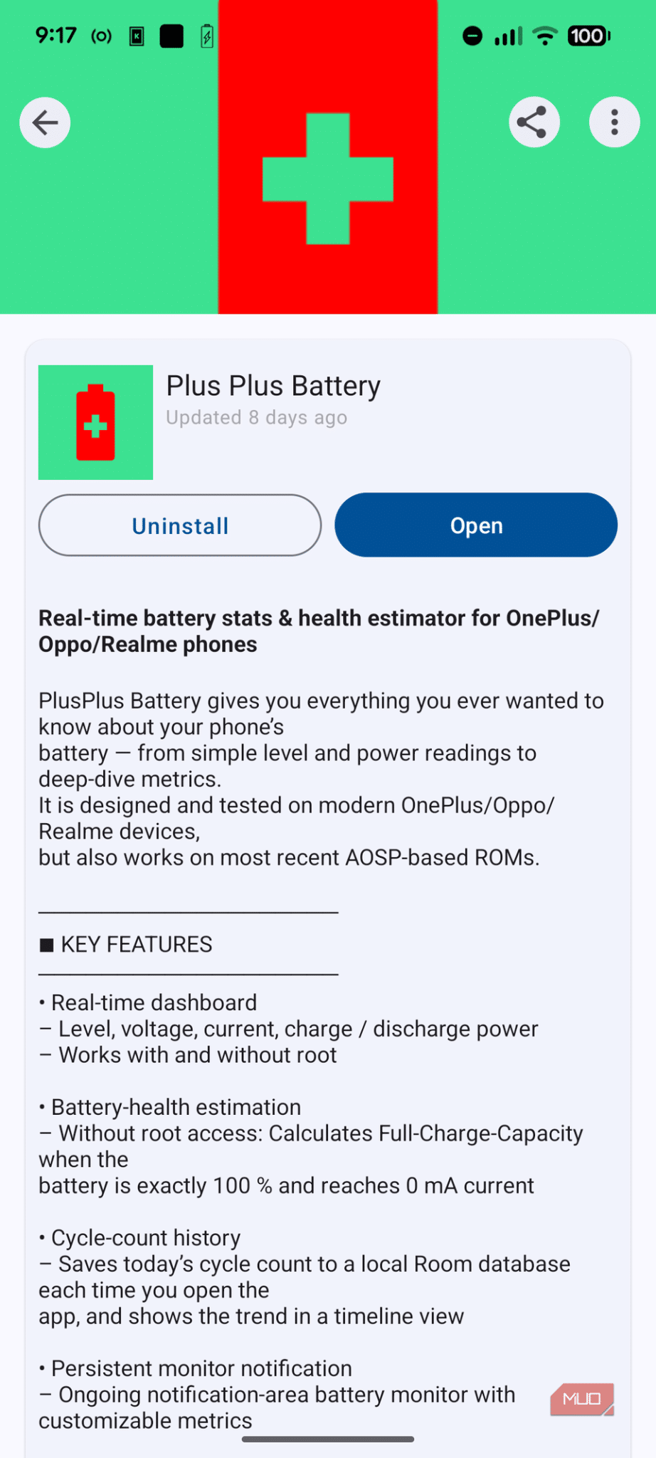 تطبيق Plus Plus Battery متاح على F-Droid