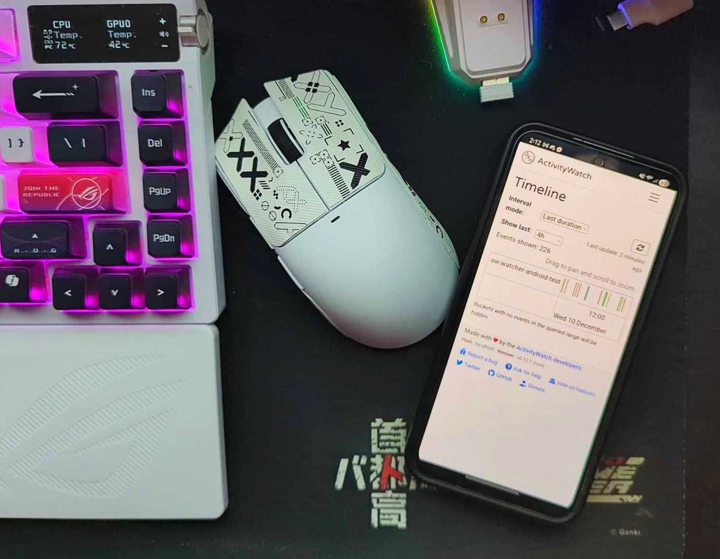 ActivityWatch على نظام Android، متاح على متجر Google Play