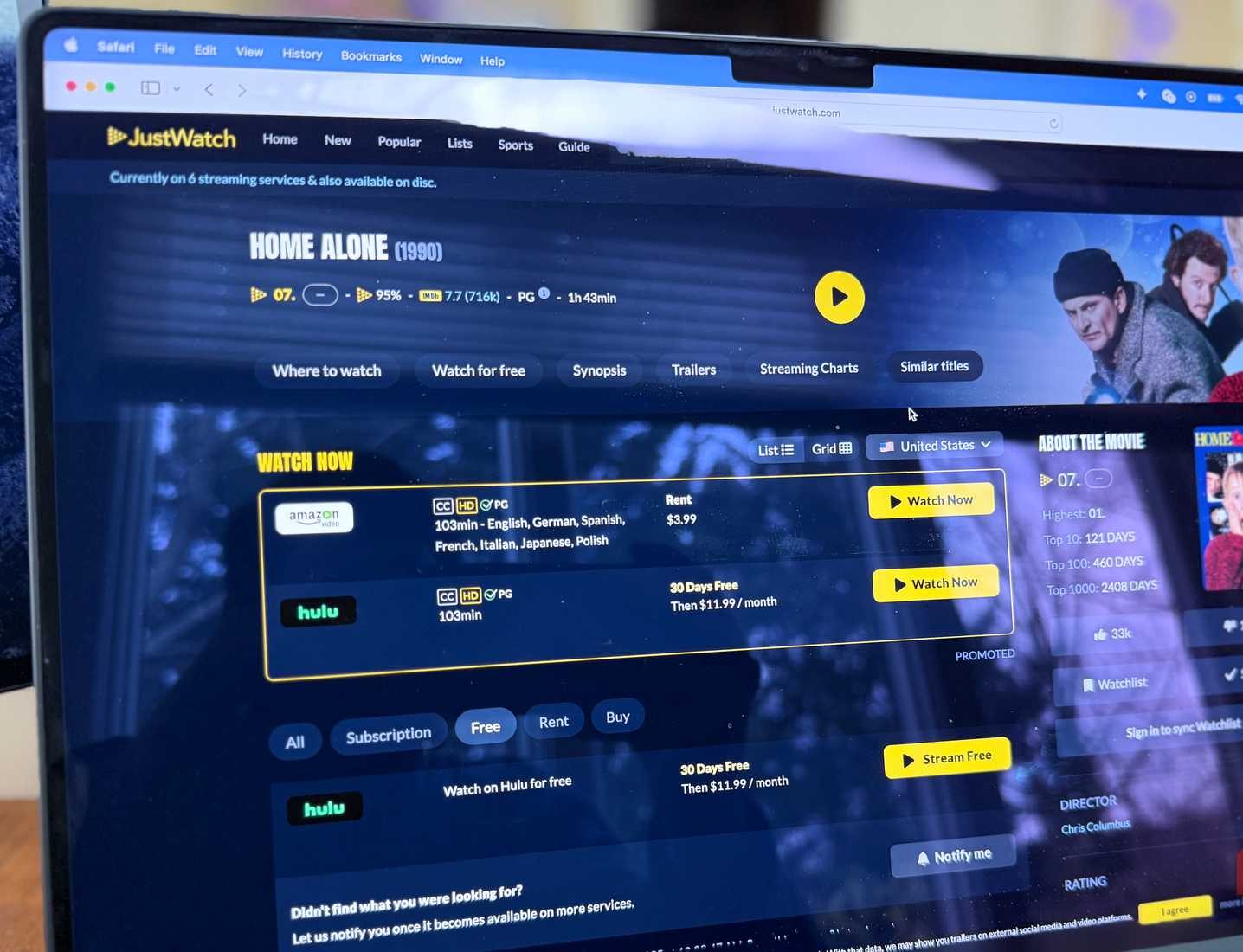 فيلم Home Alone على JustWatch