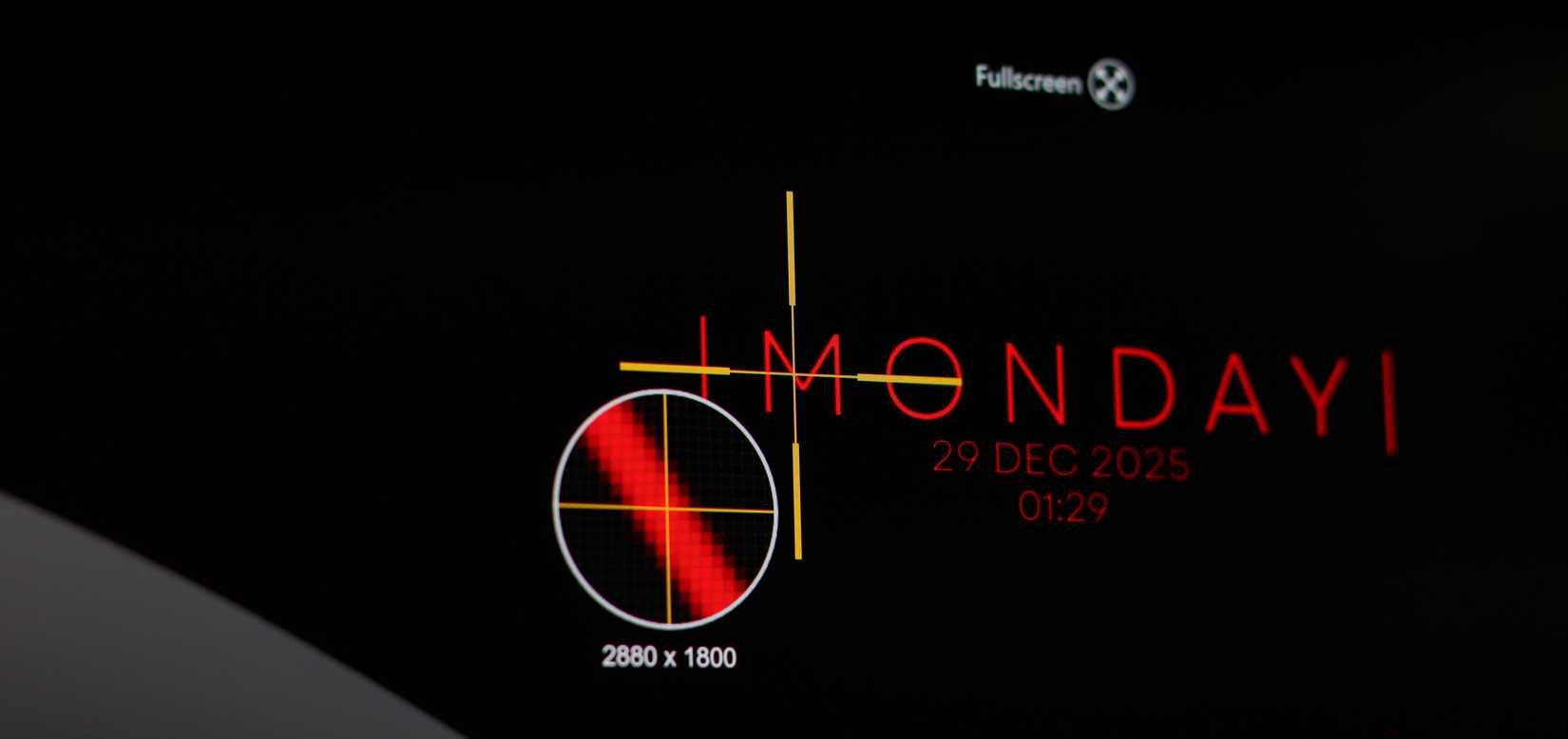 مؤشر لقطة شاشة Snagit على حاسوب محمول.