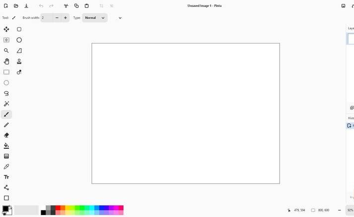 Starting fresh with Pinta