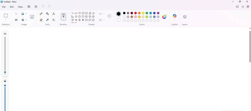 بدء تعديلات الصور باستخدام MS Paint