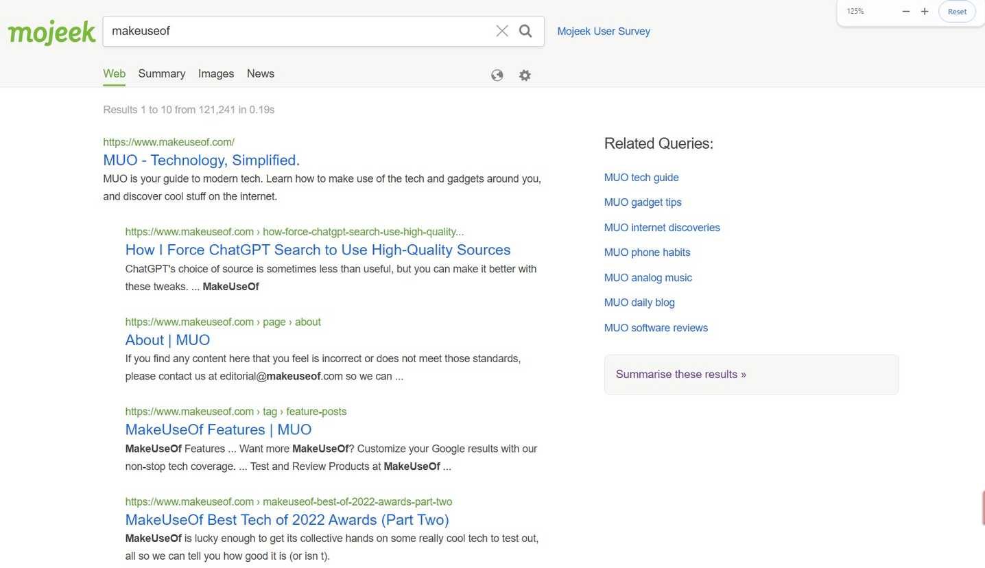بحث موجيك لموقع makeuseof-1.